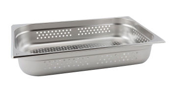 Perforated St/St Gastronorm Pan 1/1 - 150mm Deep x1