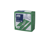 Tork 39cm 2Ply 8 Fold Dark Green Napkin x1800