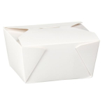 No.1 White Dispopak Food Box 26oz x450