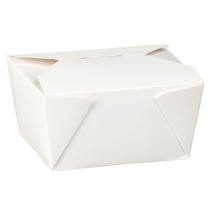 No.1 White Dispopak Food Box x450