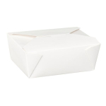 No8 Dispo-Pak White Food Box 46oz x300