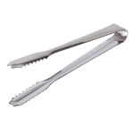 7" Stainless Steel Ice Tongs              "