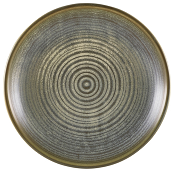 Terra Porcelain Matt Grey Deep Coupe Plate 25cm x6