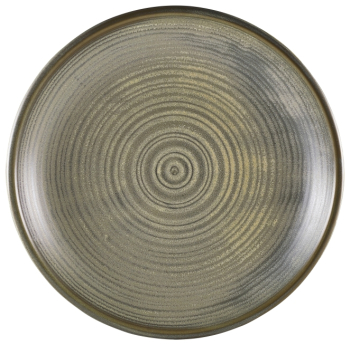 Terra Porcelain Matt Grey Deep Coupe Plate 28cm x6