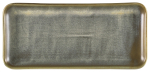 Terra Porcelain Matt Grey Narrow Rect Platter 27x12.5cm x6