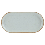 Stone Narrow Oval Plate 32x20cm/12.5x8" x6