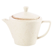Oatmeal Conic Tea Pot 50cl/18oz x6