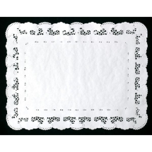 No 2 White Lace Tray Papers 10x14.5inch 25x35cm x250