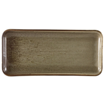 Terra Porcelain Smoke Grey Narrow Rect Platter 27x12.5cm x6 Terra Porcelain Smoke Grey Narrow Rect Platter 27x12.5cm x6