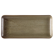 Terra Porcelain Smoke Grey Narrow Rect Platter 30 x 14cm x6 Terra Porcelain Smoke Grey Narrow Rect Platter 30 x 14cm x6