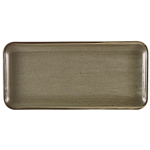 Terra Porcelain Smoke Grey Narrow Rect Platter 36x16.5cm x6 Terra Porcelain Smoke Grey Narrow Rect Platter 36x16.5cm x6