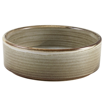 Terra Porcelain Smoke Grey Presentation Bowl 13cm x6 Terra Porcelain Smoke Grey Presentation Bowl 13cm x6