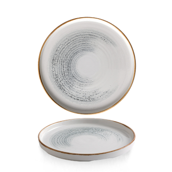 Homespun Accents Jasper Grey Walled Plate 8.67Inch x6 Homespun Accents Jasper Grey Walled Plate 8.67Inch x6
