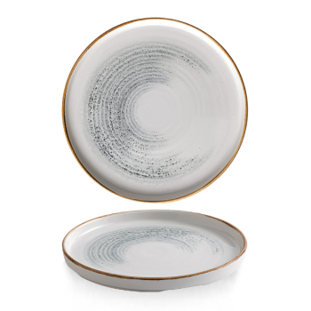 Homespun Accents Jasper Grey Walled Plate 10 2/8Inch x6 Homespun Accents Jasper Grey Walled Plate 10 2/8Inch x6