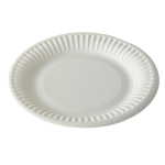 7" Economy Paper Plates 19cm x100