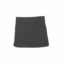 Black Short Apron W/ Split Pocket 70cm x 37cm x1