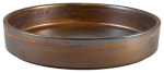 Terra Porcelain Rustic Copper Presentation Bowl 20.5cm x6 Terra Porcelain Rustic Copper Presentation Bowl 20.5cm x6