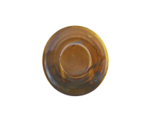 Terra Porcelain Rustic Copper Saucer 14.5cm x6 Terra Porcelain Rustic Copper Saucer 14.5cm x6
