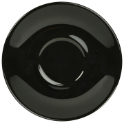 GenWare Porcelain Black Saucer 12cm x6