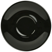 GenWare Porcelain Black Saucer 13.5cm x6