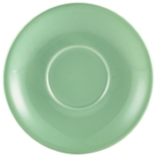 GenWare Porcelain Green Saucer 13.5cm x6