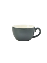 GenWare Porcelain Grey  Bowl Shaped Cup 25cl/8.75oz x6