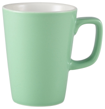 GenWare Porcelain Green Latte Mug 34cl/12oz x6