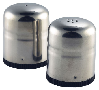 S/St.Mini-Jumbo Condiment(S&P Pair)45X50mm x1 S/St.Mini-Jumbo Condiment(S&P Pair)45X50mm x1