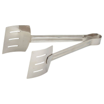 S/St. Wide Blade Serving Tongs 9.5inch /240mm x1