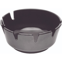 Melamine Deep Ashtray Black 100mm Dia x1 Melamine Deep Ashtray Black 100mm Dia x1