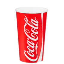 22oz Paper Cups Coke x1000