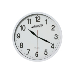 Wall Clock White 24cm Dia x1
