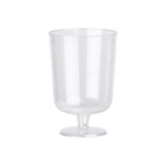 6oz - 175ml Plastic Stemmed Wine Glass x144