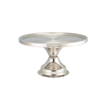 GenWare S/St. Cake Stand 13inchDia.6.5inch High x1