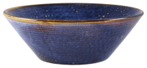 Terra Porcelain Aqua Blue Conical Bowl 19.5cm x6