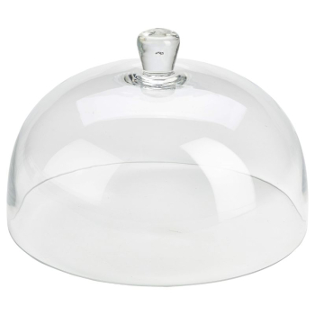 Glass Cake Stand Cover 29.8 x 19cm x1