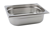 St/St Gastronorm Pan 1/2 - 150mm Deep x1