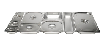 St/St Gastronorm Pan Lid 1/9