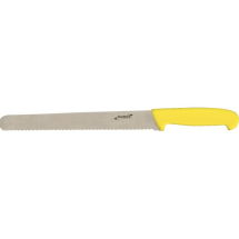 GenWare 12'' Slicing Knife Yellow (Serrated) x1