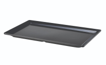 Black Melamine Platter GN 1/1 Size 53 X 32cm x1