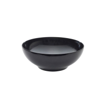 Black Melamine Round Buffet Bowl 25.7cm x1