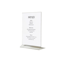 Acrylic Menu Holder A4 Size x1 Acrylic Menu Holder A4 Size x1