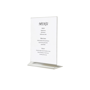 Acrylic Menu Holder A4 Size x1 Acrylic Menu Holder A4 Size x1