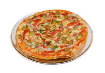 GenWare Alum. Flat Wide Rim Pizza Pan 12inch x1