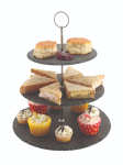 GenWare Slate 3-Tier Cake Stand 12/25/30cm x1