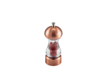 Antique Copper & Acrylic Salt/Pepper Grinder 14cm x1 Antique Copper & Acrylic Salt/Pepper Grinder 14cm x1