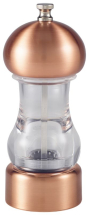 Copper & Acrylic Salt/Pepper Grinder 14cm x1 Copper & Acrylic Salt/Pepper Grinder 14cm x1