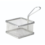 Serving Fry Basket Square 9.5X9.5X6cm x1 Serving Fry Basket Square 9.5X9.5X6cm x1