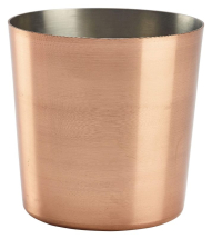 Copper Plated Serving Cup 8.5 x 8.5cm x1 Copper Plated Serving Cup 8.5 x 8.5cm x1