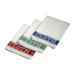 Linen Union Glass Cloth 51X76cm 5Pcs Mix Clrs x1